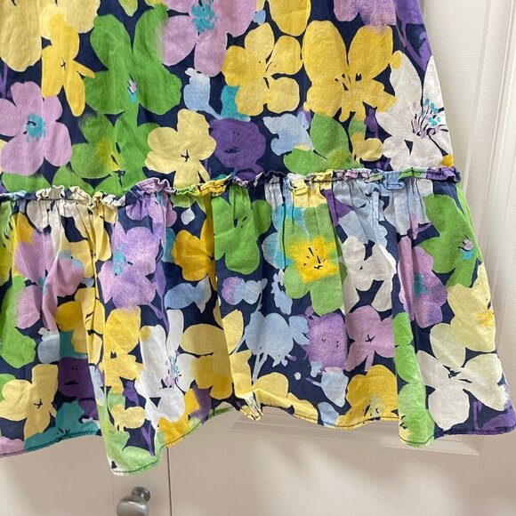 GAP Kids Floral Sundress Navy – S (6/7) - Picture 7 of 11